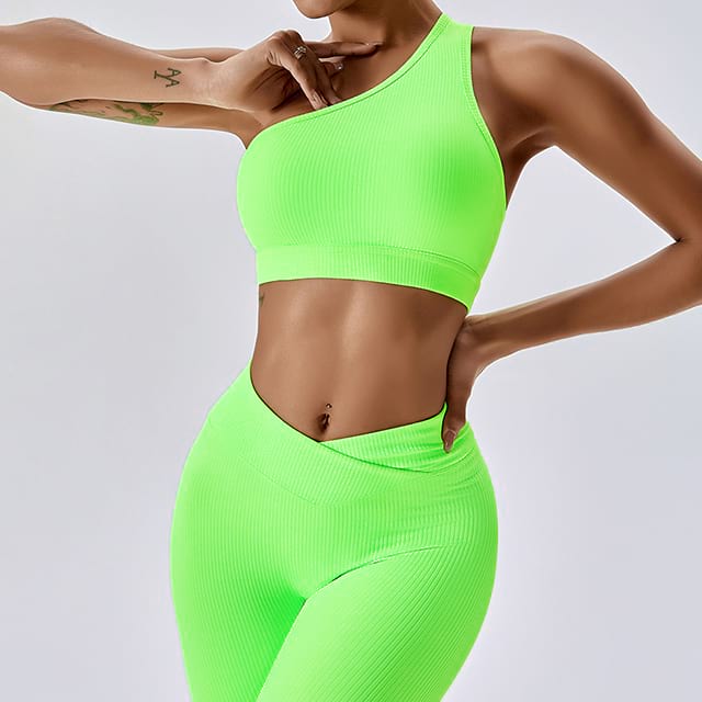 Neon Flex Nahtloses Yoga-Set