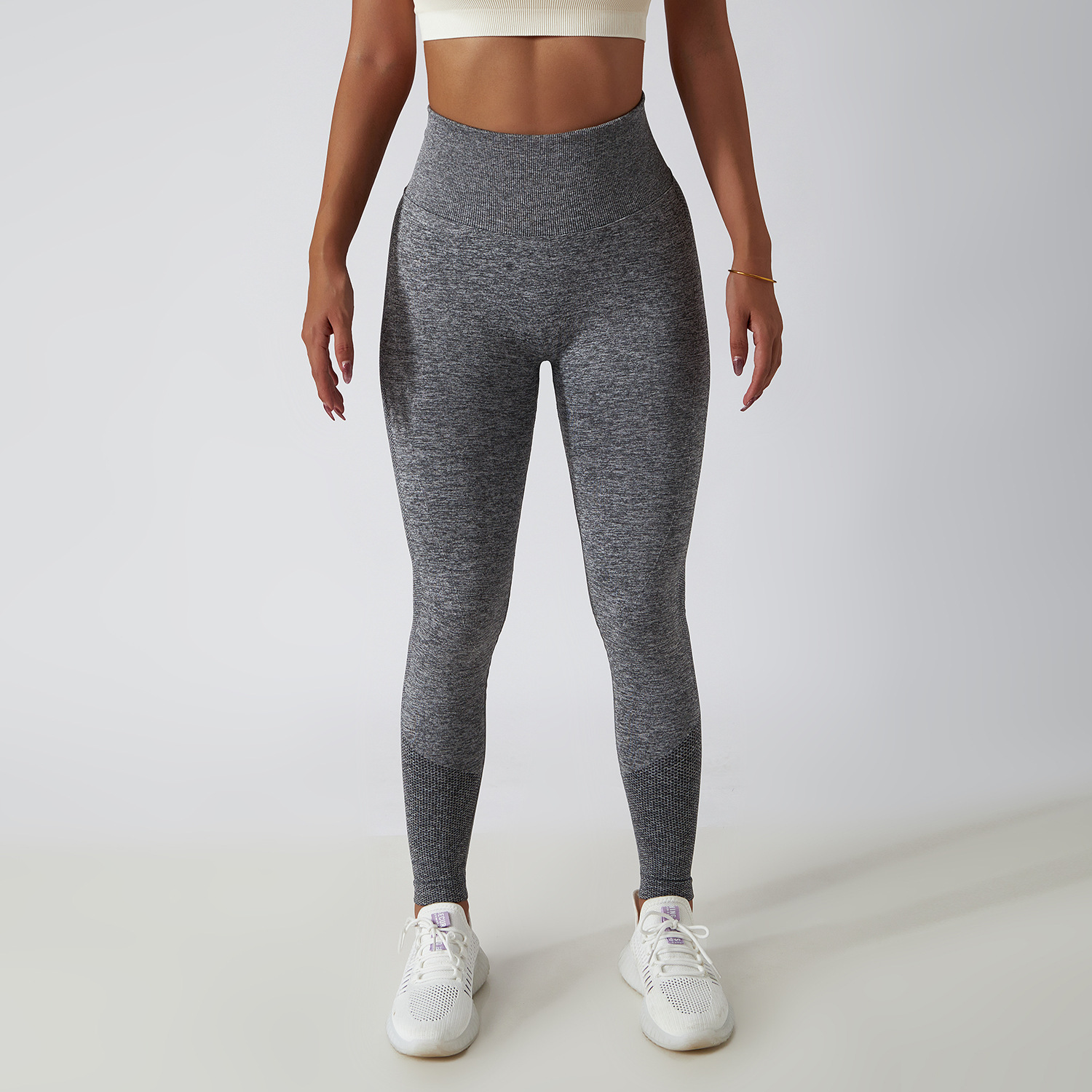Nahtlose Workout-Energie-Leggings
