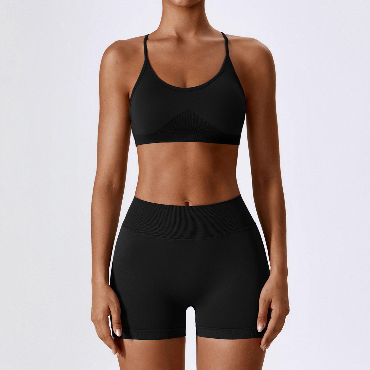 Nahtlose Workout-Outfit-Sets für Frauen