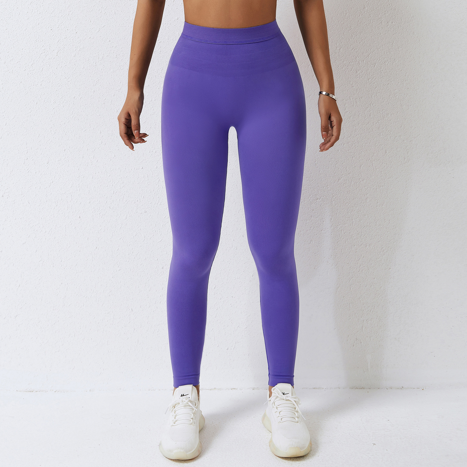 Nahtlose Gym-Leggings mit hoher Taille