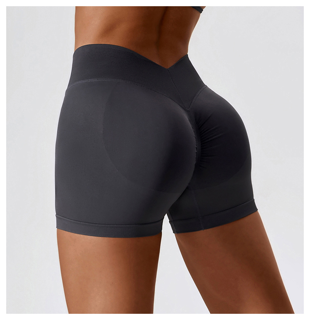 Nahtlose Workout-Scrunch-Shorts 3,6'