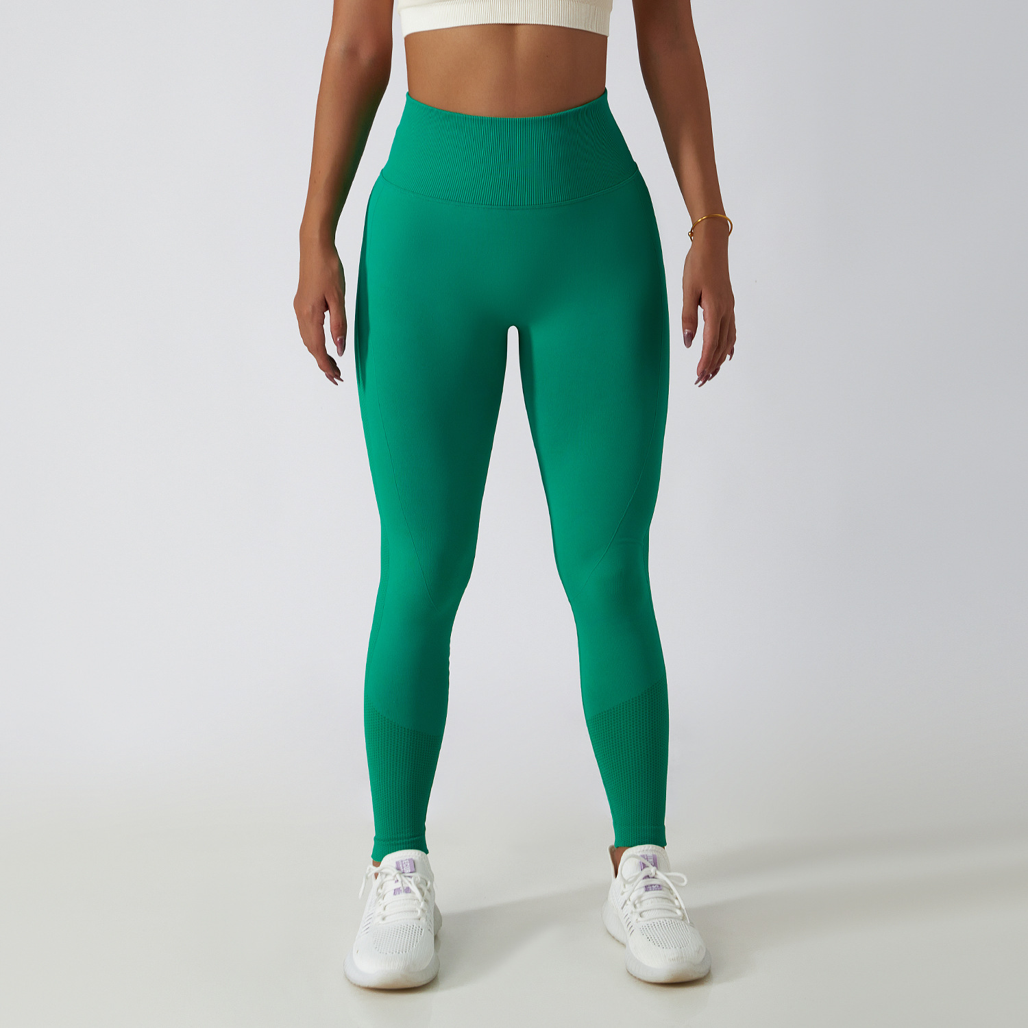Nahtlose Workout-Energie-Leggings