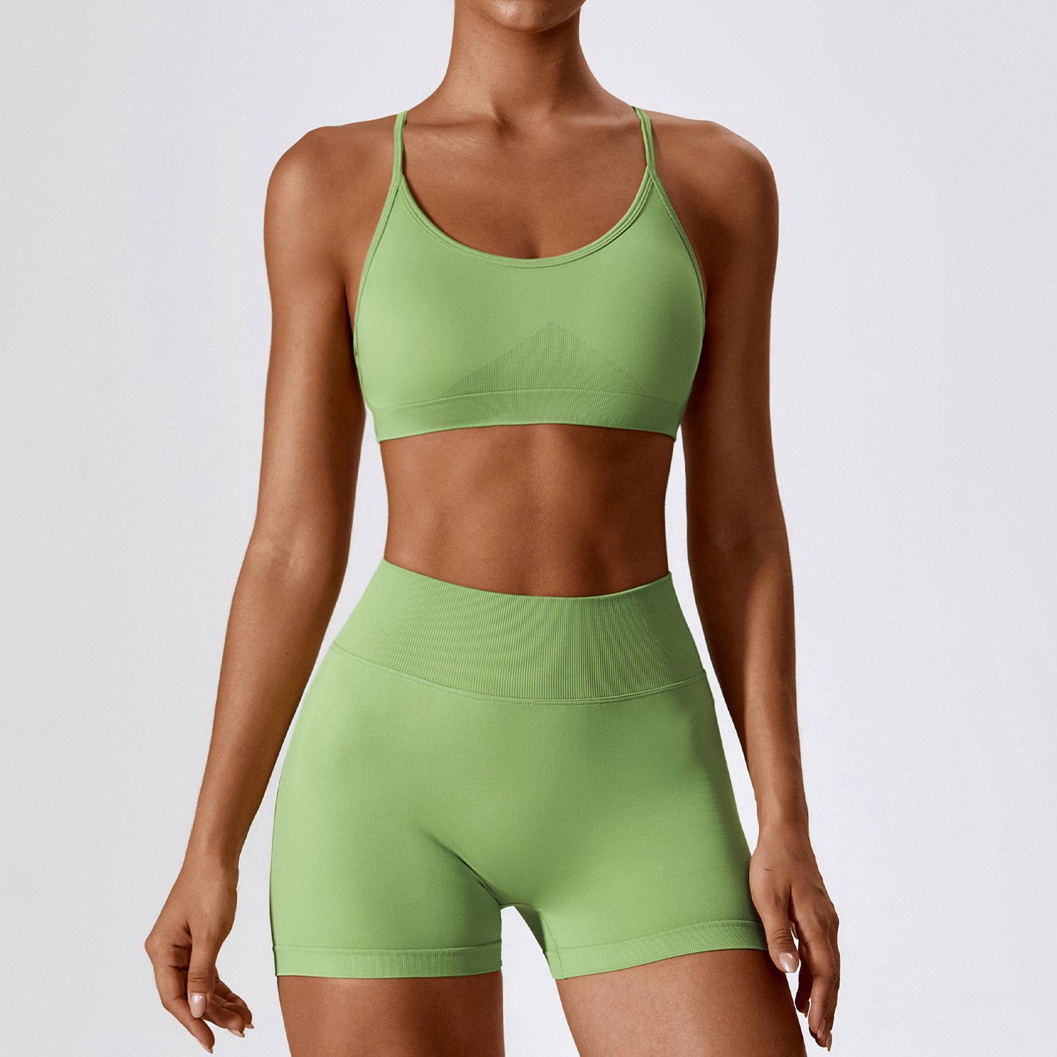 Nahtlose Workout-Outfit-Sets für Frauen