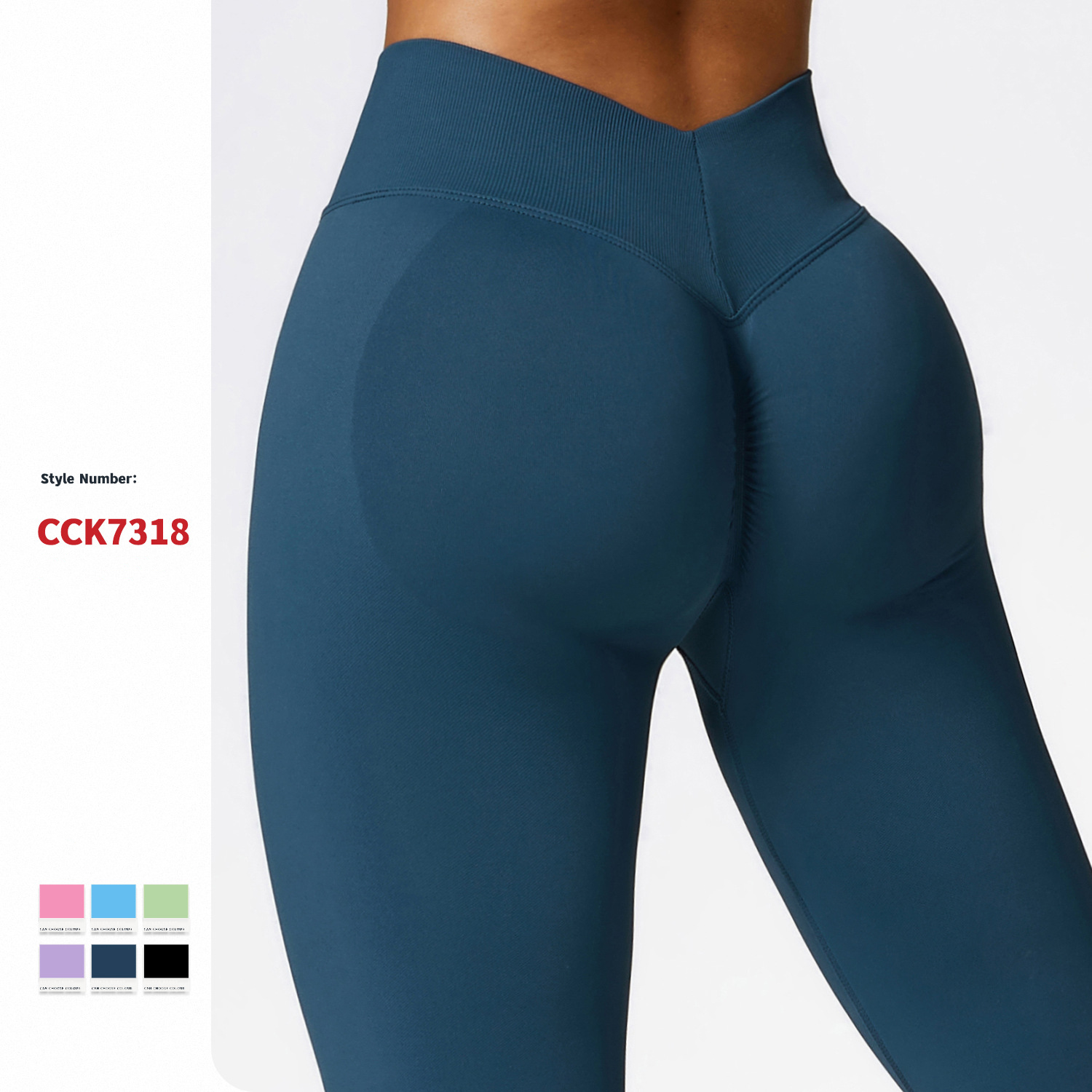 Nahtlose Low-Rise-Fitness-Leggings Lieferanten