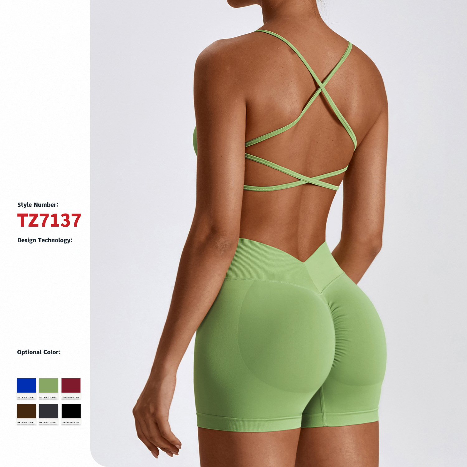 Nahtlose Workout-Outfit-Sets für Frauen