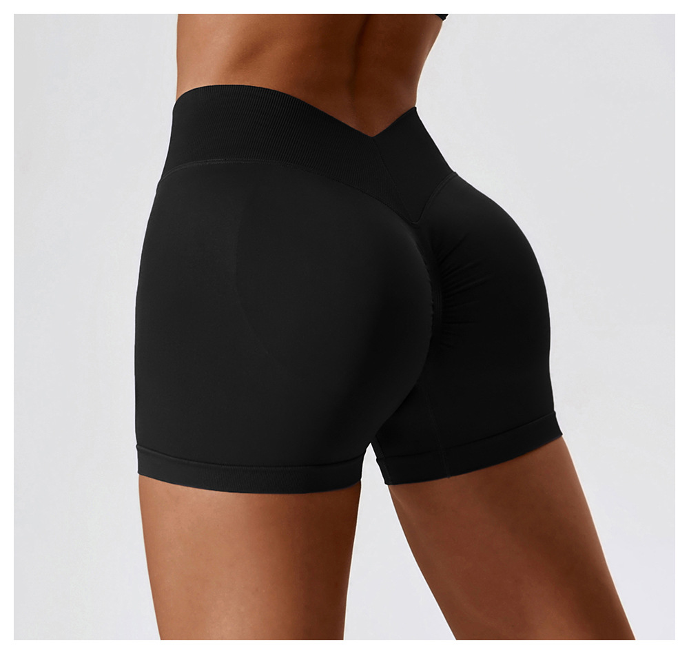 Nahtlose Workout-Scrunch-Shorts 3,6'